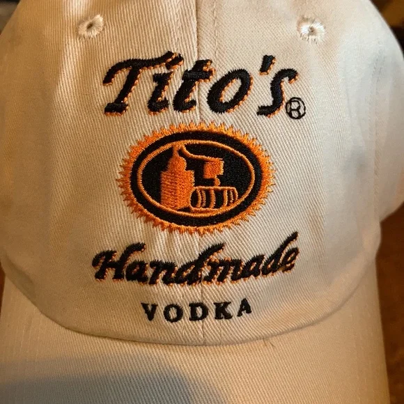Tito’s Handmade Vodka khaki baseball cap One Size Fits Most New - Picture 8 of 10